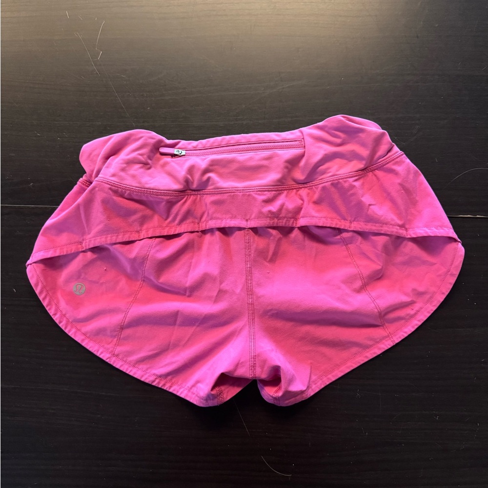 Lululemon Athletica Sonic Pink Speed Up Shorts